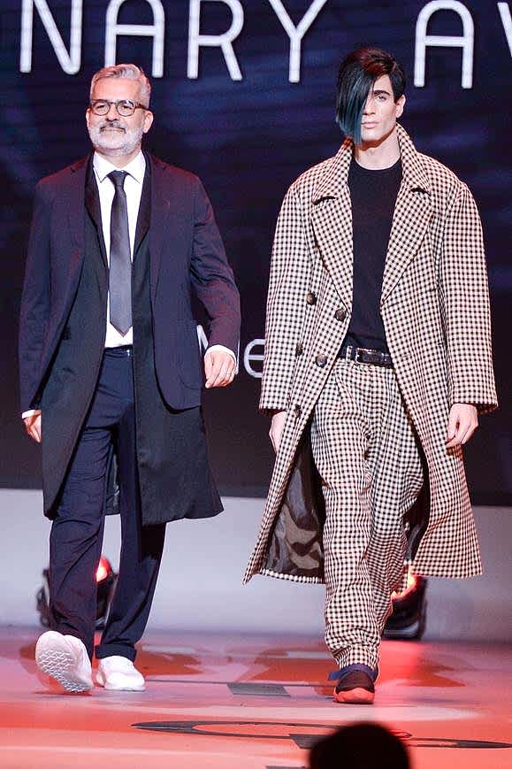 Jordi Perez en un desfile